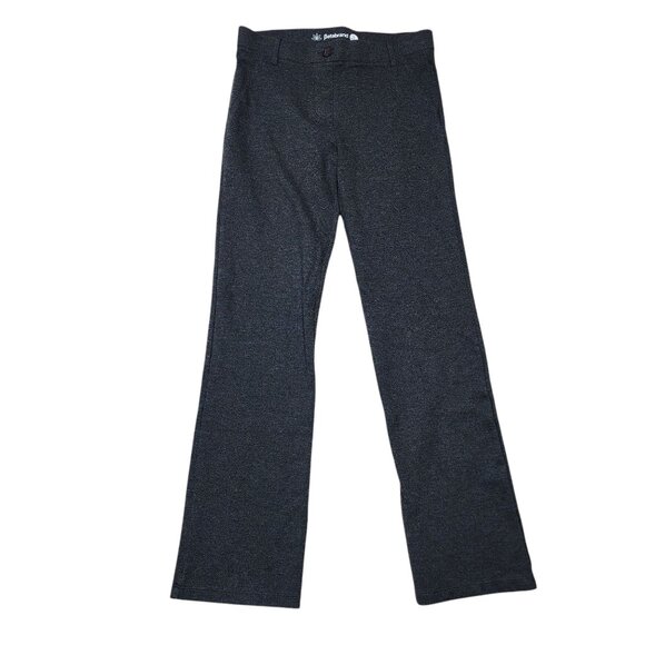 Betabrand‎ Womens Petite Straight-Leg Work Pants S Dark Gray Stretch - Picture 1 of 7